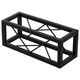 Decotruss Quad ST-500 Truss BK B-Stock Tem ligeiras marcas de uso.