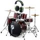 Millenium Focus 22 Drum Bundle Red