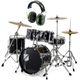 Millenium Focus 18 Drum Bundle Black