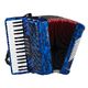 Startone Piano Accordion 72 Blu B-Stock Evt. avec légères traces d'utilisation