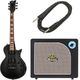 ESP LTD EC-256 Black Satin Bundle