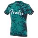 Fender T-Shirt Tie-Dye Logo B B-Stock Med vissa spår av användning