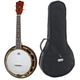 Harley Benton BJU-15Pro Banjo Ukulele w/Bag