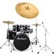 Startone Star Drum Set Studio Bundle BK