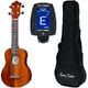 Harley Benton Hawaii Koa S Ukulele Bundle