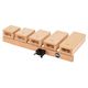 Meinl Wood Temple Block Set B-Stock Posibl. con leves signos de uso