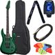 Harley Benton R-446 Green Metallic Bundle