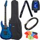 Harley Benton R-446 Blue Metallic Bundle