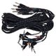 Millenium e-drum cable loom blac B-Stock Med lette brugsspor