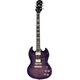 Epiphone SG Modern Figured Purp B-Stock Evt. avec légères traces d'utilisation