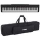 Yamaha P-225 B Bag Bundle