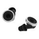Limousine Earplugs Knops Knurled Black B-Stock Eventuellt mindre spår av användning