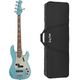 Harley Benton MV-5PJ Daphne Blue w/Case