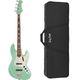 Harley Benton MV-4JB Seafoam Green w/Case