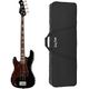 Harley Benton MV-4P LH Black w/Case