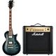 ESP LTD EC-256FM Cobalt Blu Bundle