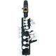 Odisei Music Travel Sax 2 White Sil B-Stock Evt. avec légères traces d'utilisation