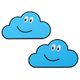 t.akustik Kids Line Wall Cloud 7 B-Stock Hhv. med lette brugsspor