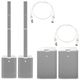 LD Systems Maui 44 G2 WH Power Bundle