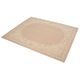 Zultan Drum Rug Velvet Beige B-Stock Kan lichte gebruikssporen bevatten