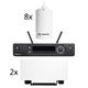 Spottune 8x Omni Track 2x Sub Wh Bundle