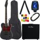 Harley Benton TE-20 HH SBK DNAFX AmP20 Set