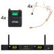 Mipro ACT-5800 MU-506HS Quad
