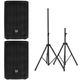 EV ZLX 8P G2 Stereo Stand Bundle