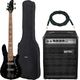 Harley Benton B-550 Black Prog w/Warwick