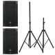 Mackie Thump 12v4 Stereo Stand Bundle
