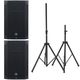 Mackie Thump 15v4 Stereo Stand Bundle
