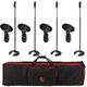 Roadworx One-Hand Mic Stand Bag Bundle