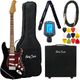 Harley Benton ST-62BK HotRod DNAFX AmP10 Set