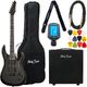 Harley Benton R-446 Graphite DNAFX AmP10 Set