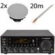 DAP-Audio 530-DAB Shop Set 2x Ceil 5 Wh