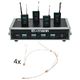 Sirus Quad B 823 4 CH Headmike O Set