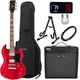 Harley Benton DC-Custom II Cherry Set 2