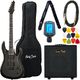 Harley Benton R-446 Graphite DNAFX AmP15 Set