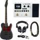 Harley Benton TE-20HH SBK w/Soran Dual Stomp