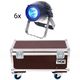 Cameo Q-Spot 40 RGBW Black Bundle