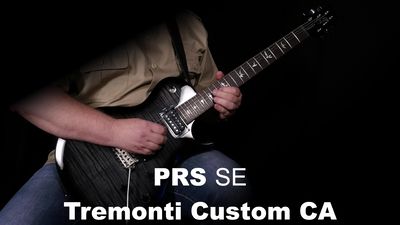 PRS SE Tremonti Custom CA Charcoal Burst