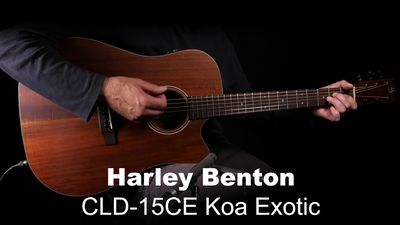 Harley Benton CLD-15CE Koa Exotic