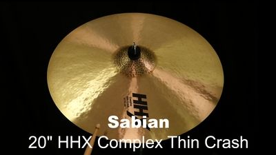  Sabian HHX Complex Thin Crash