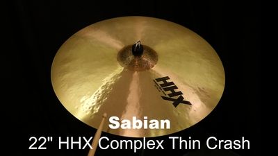 Sabian HHX Complex Thin Crash