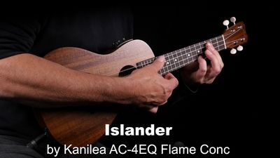 Islander by Kanilea AC-4EQ Flamed Concert