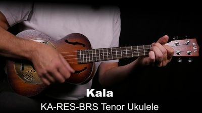 Kala KA-RES-BRS Resonator Brass Tenor Ukulele