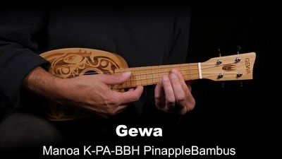 Gewa Manoa K-PA-BBH Pinapple Bambus Ukulele