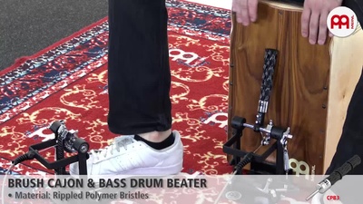 Meinl Brush Cajon + Bass Drum Beater