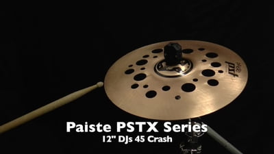 Paiste 12 PSTX DJs 45 Crash