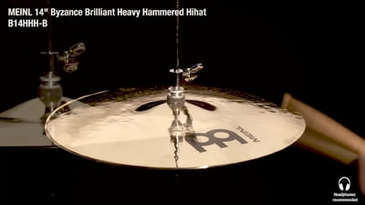 Meinl Byzance Serie 14 Heavy Hammered Hi-Hat